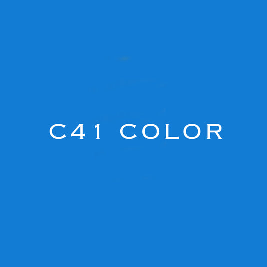 35mm C41 Color Film Development